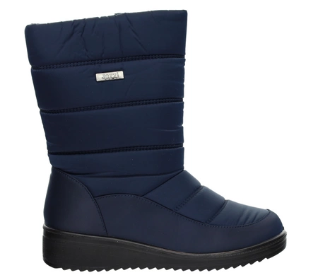 Wysokie śniegowce damskie trzewiki na zamek Jezzi