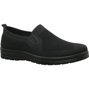 Półbuty męskie siateczkowe tenisówki czarne NEWS