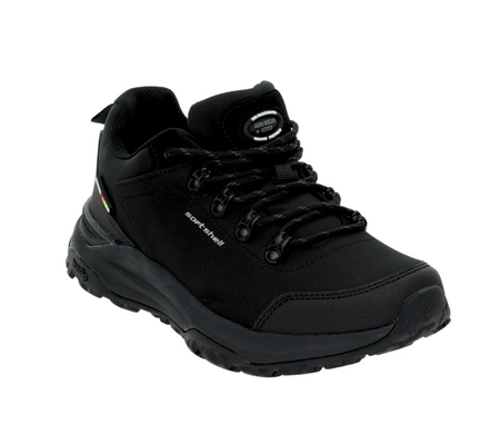 Czarne adidasy męskie z membrana softshell i komfortową wkładką MEMORY Foam Oryginalne American Club