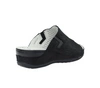 Czarne klapki damskie skórzane komfortowe na co dzień Jezzi