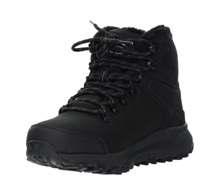 Czarne sportowe trzewiki męskie buty zimowe outdoorowe American Club