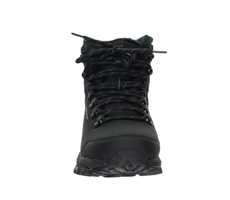 Czarne sportowe trzewiki męskie buty zimowe outdoorowe American Club