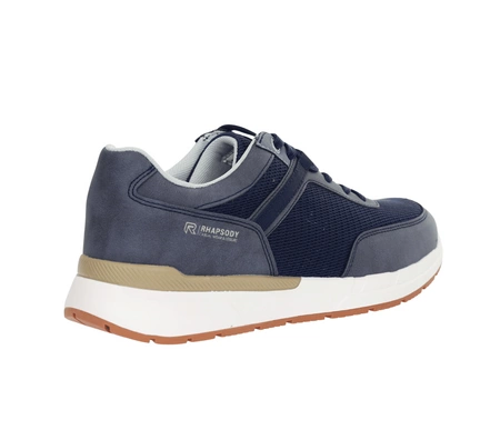 Granatowe adidasy męskie z komfortową miękką wkładką American Club