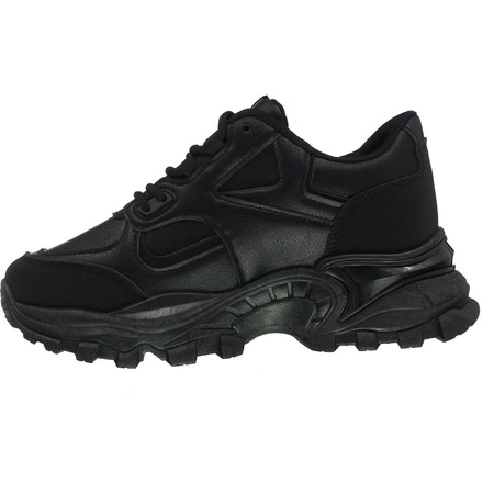 Czarne sneakersy damskie HIT 2023 NEWS