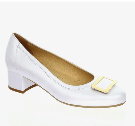 Eleganckie i komfortowe czółenka damskie skórzane Gino Fabiani