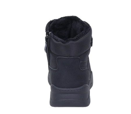 Ciepłe buty zimowe dla chłopca trzewiki dziecięce na rzepy NEWS