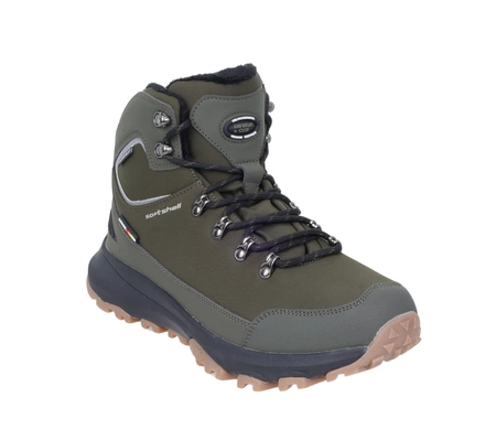 Modne trzewiki męskie buty zimowe robocze ciepłe i wodoodporne American Club