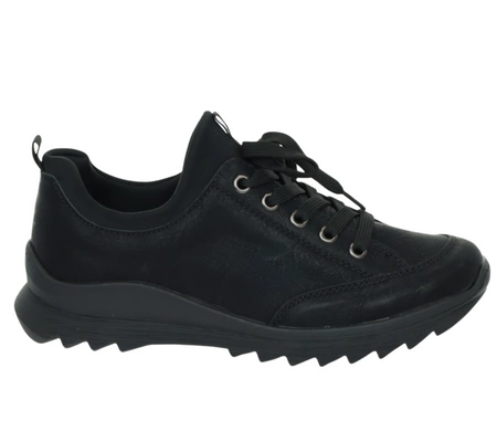 Czarne półbuty trekkingowe górskie adidasy wytrzymałe UNISOFT