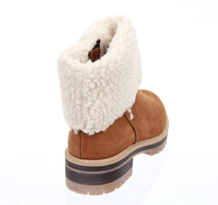 Śniegowce damskie skórzane Emu wełniane Polskie Gino Fabiani