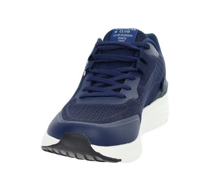 Granatowe adidasy męskie buty sportowe American Club