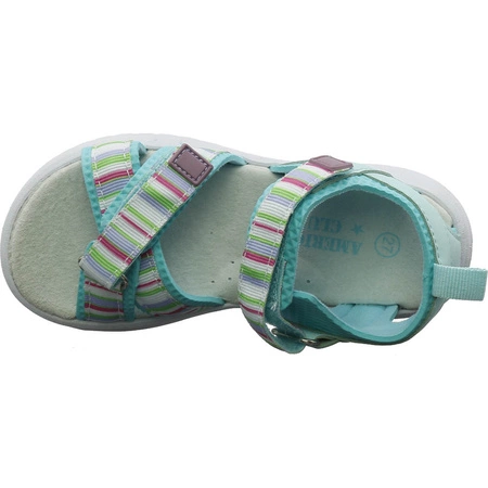 Wygodne sandały dla dziewczynki na rzepy American