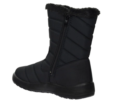 Wysokie śniegowce damskie trzewiki na zamek wodoodporne Jezzi