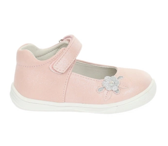 Eleganckie buty dziecięce dla dziewczynki do sukienki brudny róż American Club