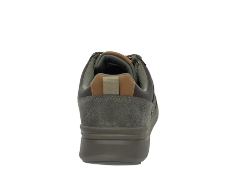 Eleganckie sportowe buty męskie adidasy khaki wygodne American