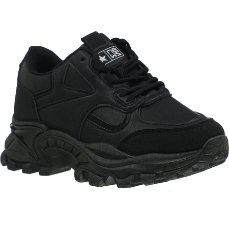 Czarne sneakersy damskie HIT 2023 NEWS