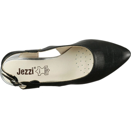 Czółenka na wygodnym niskim obcasie eleganckie Jezzi