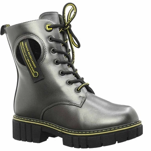 Traperki dziewczęce buty ocieplane wełną MissE