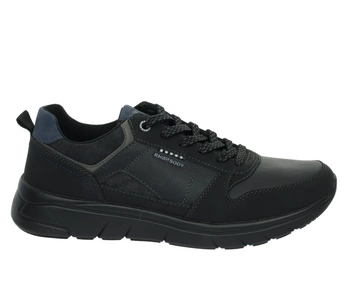 Czarne porządne adidasy męskie wygodne i eleganckie American Club