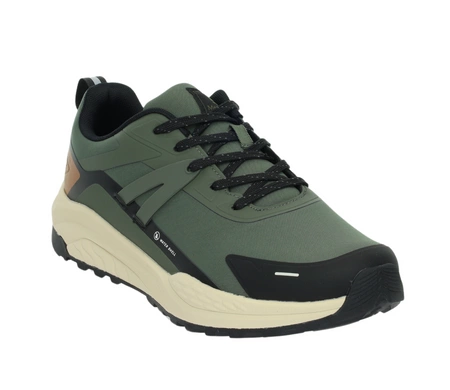 Zielone adidasy męskie trekkingowe z odblaskami wodoodporne Mc Braun