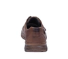 Brązowe skórzane półbuty męskie eleganckie porządne Activ
