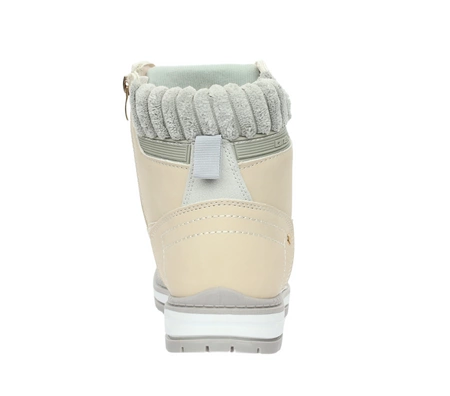 Ciepłe buty zimowe płaskie trzewiki damskie sportowe Timberki NEWS