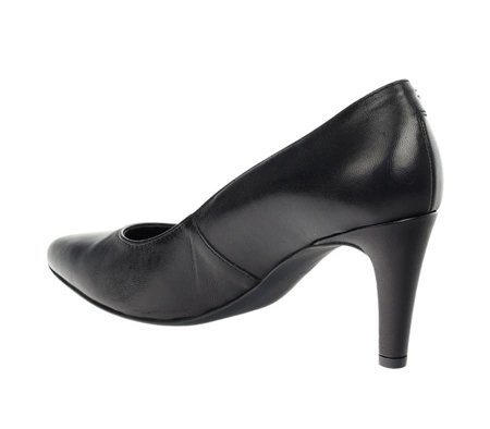 Czarne klasyczne czółenka na szpilce RYŁKO