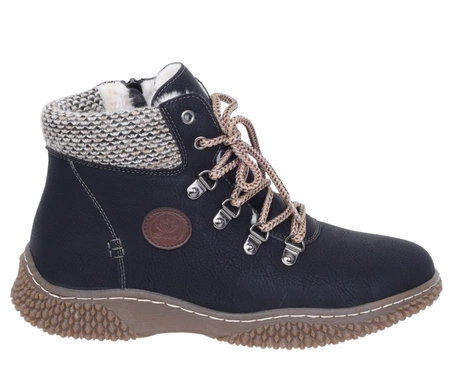 Ciepłe trzewiki damskie buty zimowe botki komfortowe UNISOFT