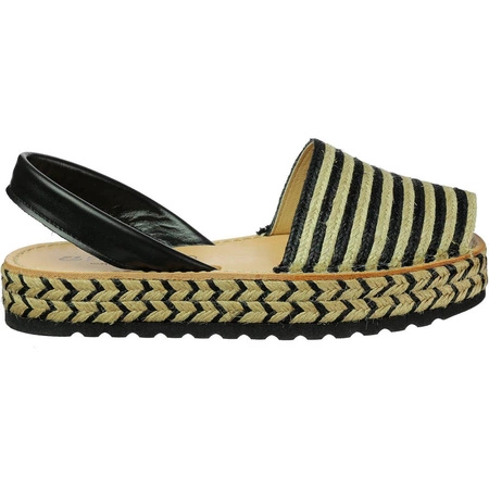 Sandały damskie espadryle na platformie El Pimpi 12427