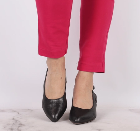 Czółenka na wygodnym niskim obcasie eleganckie Jezzi