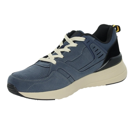 Niebieskie adidasy męskie z piankową wkładką Mc Braun