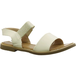 Sandały damskie płaskie na gumce wsuwane Jezzi