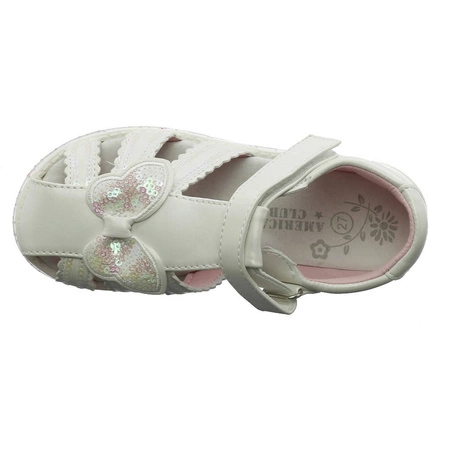 Sandały dziewczęce eleganckie do sukienek American Club