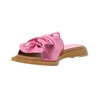 Różowe klapki damskie płaskie Hiszpańskie z kokardą El Pimpi - Made in Spain