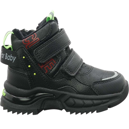 Buty zimowe ocieplane trzewiki chłopięce Clibee