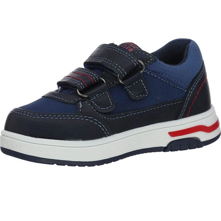 Granatowe adidasy dziecięce na rzepy American Club