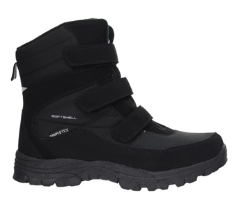 Męskie wysokie śniegowce na rzepy wodoodporne softshell American Club