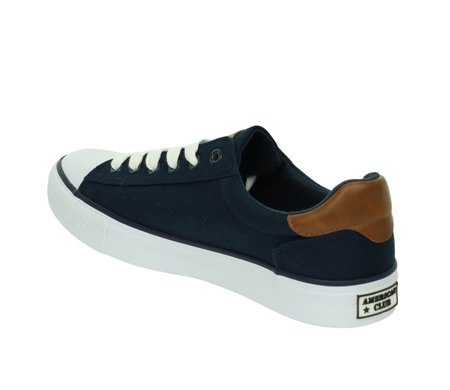 Trampki męskie sportowo eleganckie American Club