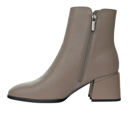 Eleganckie botki zimowe za kostkę na zamek Vinceza