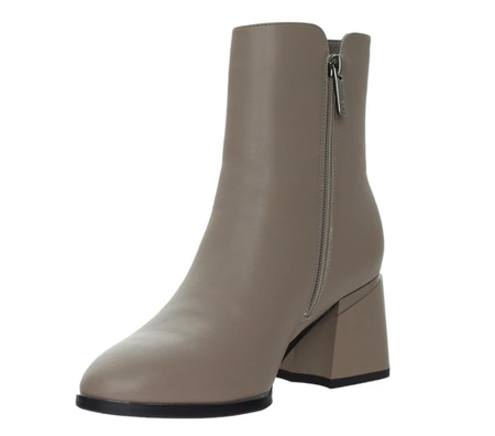 Eleganckie botki zimowe za kostkę na zamek Vinceza