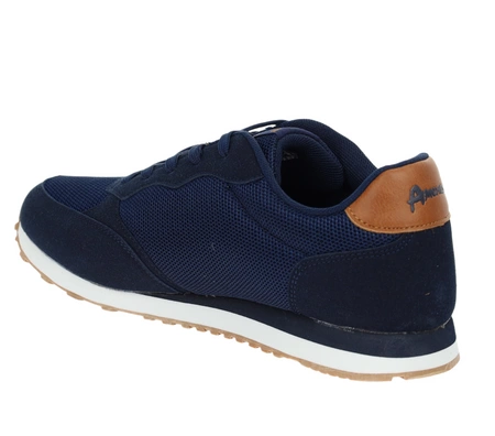 Granatowe męskie adidasy na antypoślizgowej podeszwieAmerican Club