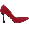 Czerwone czółenka damskie na obcasie kielichowym Massimo Lucchesi