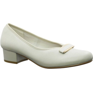 Czółenka białe damskie komfortowe Jezzi