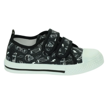 Pantofle dziecięce do przedszkola z na rzepy  American Club