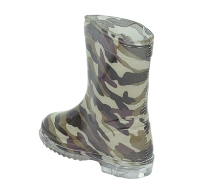 Kalosze dziecięce dla chłopca gumowce wysokie