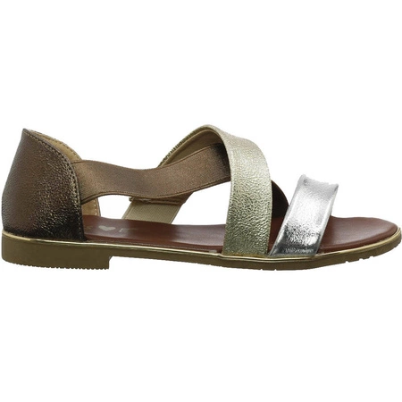 Sandały dziewczęce z zakrytą piętą MissE