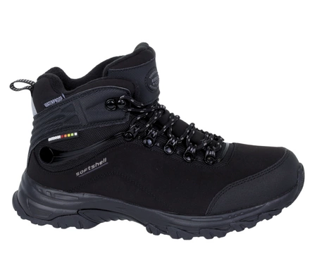 Czarne buty zimowe męskie chłopięce wodoodporne w rozmiarach 37,38,39,40,41 American Club