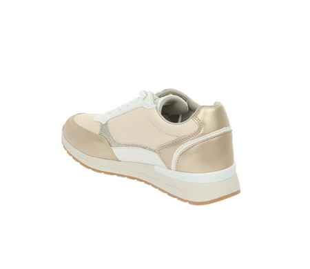 Złote adidasy damskie z wkładką MEMORY FOAM American Club