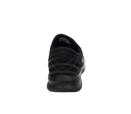 Czarne adidasy damskie wsuwane z profilowaną wkładką American Club