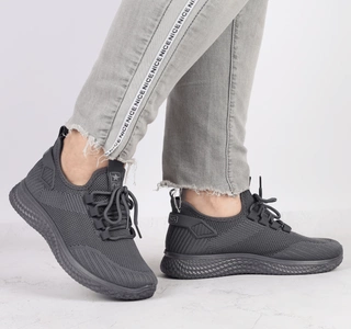 Szare adidasy sneakersy wsuwane slip-on NEWS