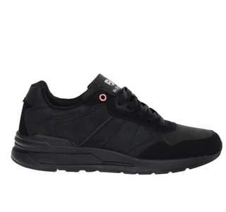 Czarne adidasy męskie z komfortową wkładką McBraun